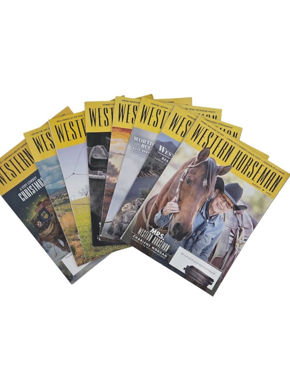 Western Horseman MagazinesLot of 8 2024 Issues